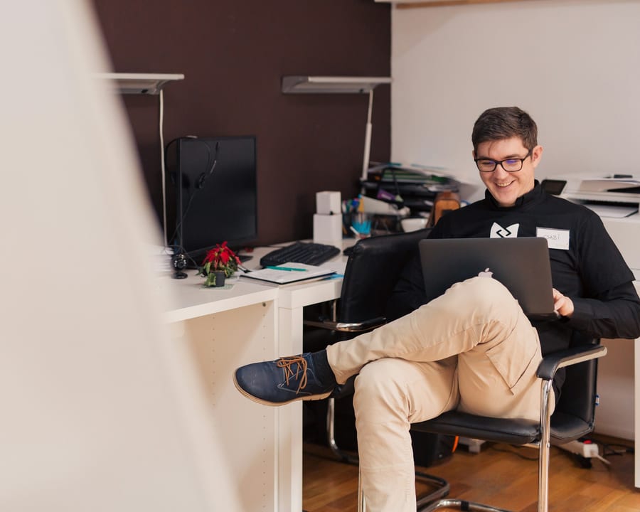 Membre de l'équipe sur une appli web